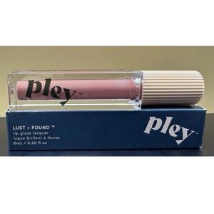Pley Beauty Lust + Found Glossy Lip Lacquer, Shade Lupe | NIB